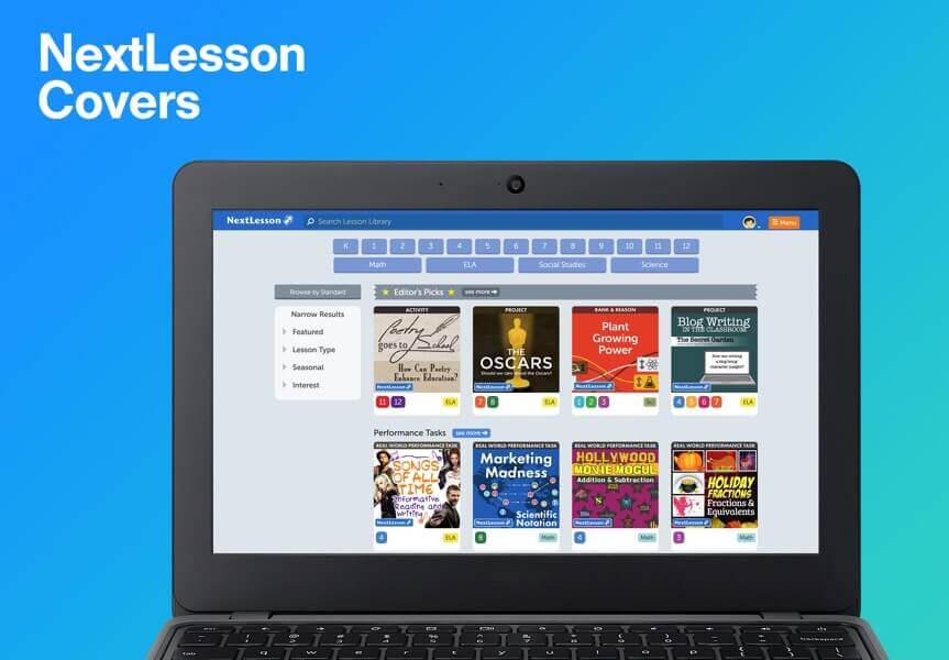 NextLesson Covers