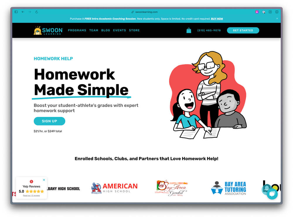Swoon Hw Help